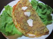 Omlet sa feta sirom i ajvarom
