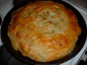 Posni burek sa kiselim kupusom