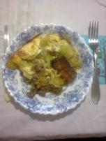 Musaka sa krompirom i slaninom