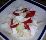 Salata sa belim mesom