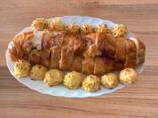 Rolovano pile sa sirom