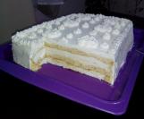 Sladoled lešnik torta