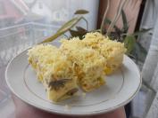 Posna slana torta sa prosom, meksičkom salatom i krastavčićima