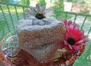 Bele kokos kocke