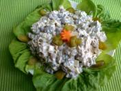Pileća salata sa šampinjonima