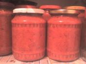 Ajvar od barene crvene paprike
