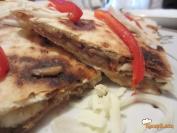 Tortilje sa pečurkama i slaninom - Quesadillas