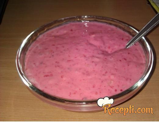 Voćni jogurt (dijetalni, bez šećera)