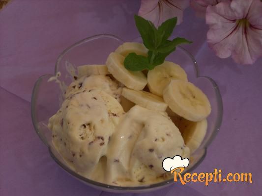 Sladoled sa krem bananicama