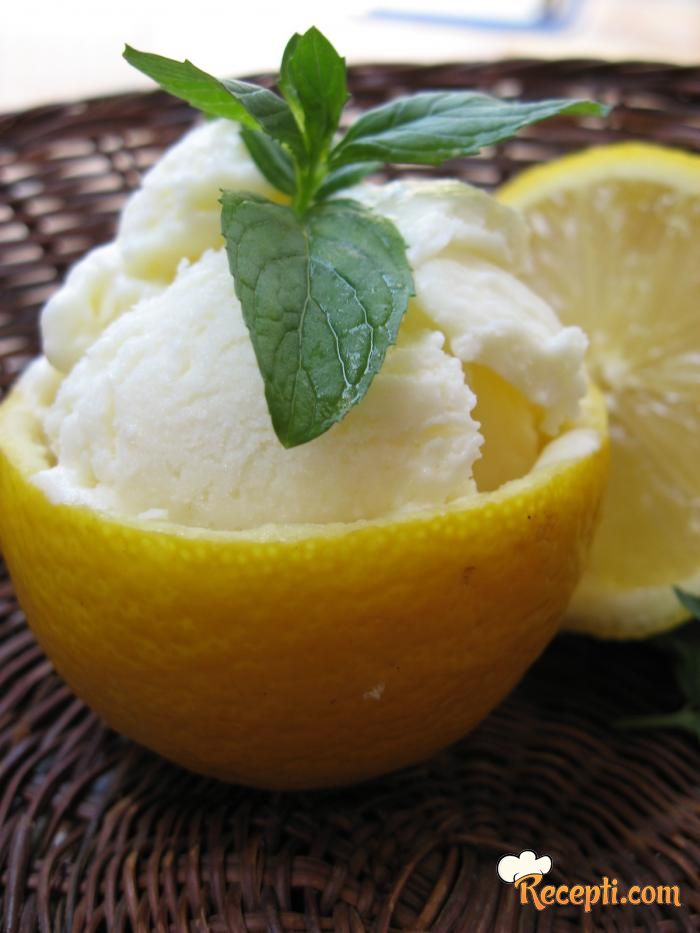 Sladoled od limuna