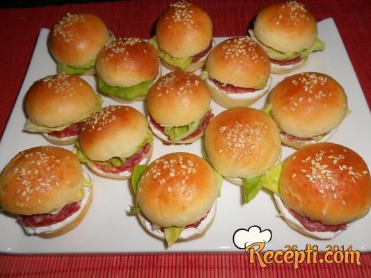 Mini hamburgeri