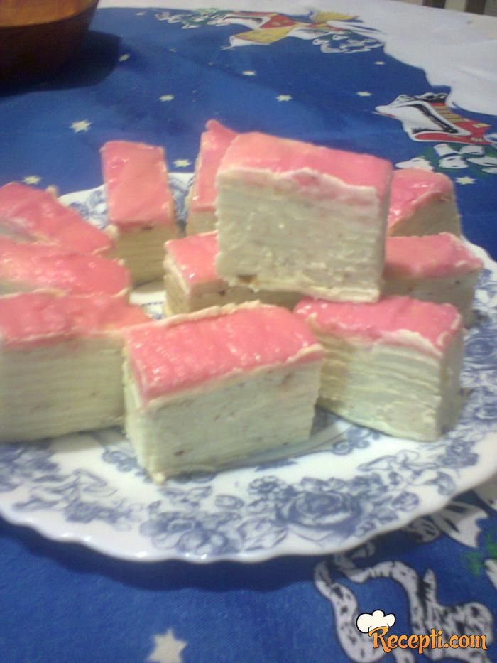 Roze-bela torta