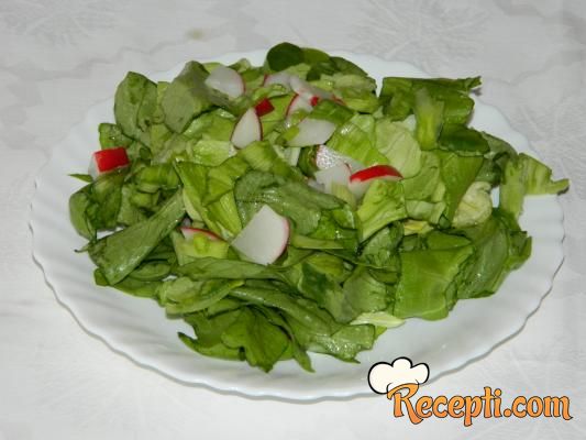 Zelena salatica