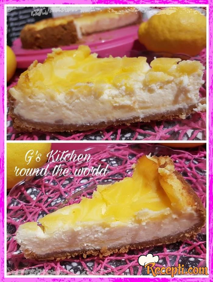 Cheesecake sa Lemon curd