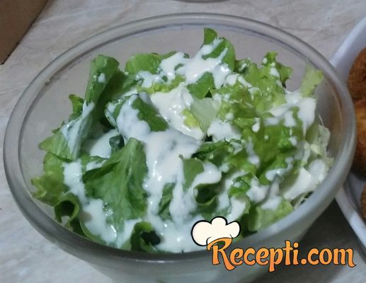 Preliv (dresing) za zelenu salatu