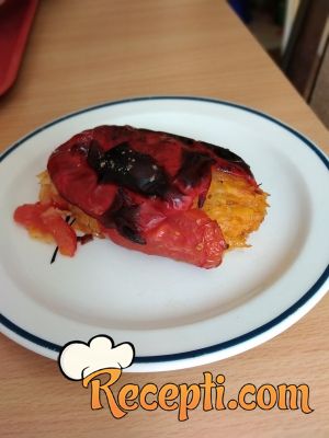 Posna punjena paprika sa krompirom