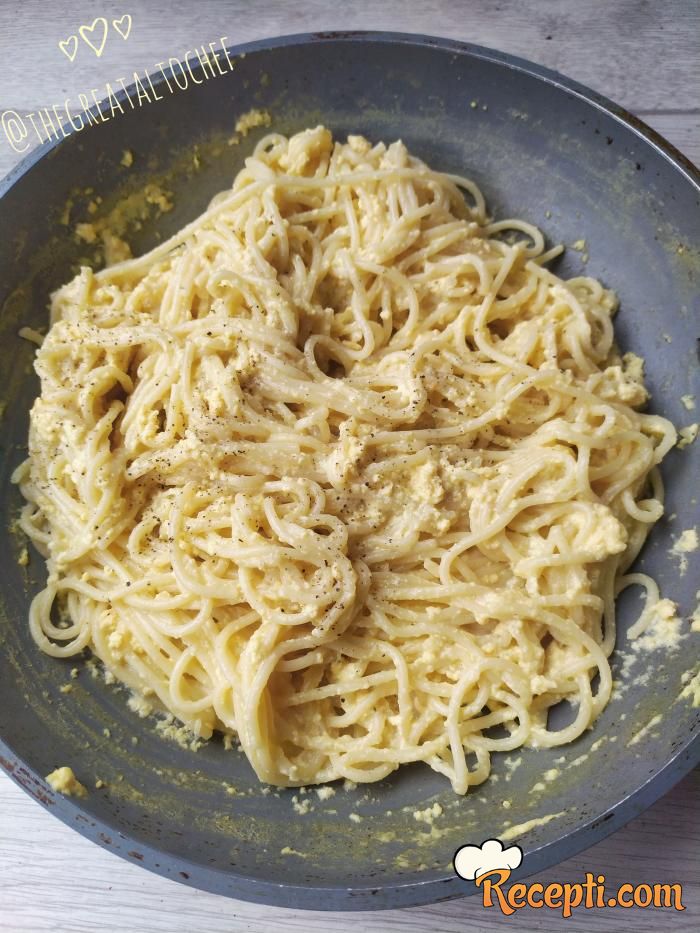 Špagete egane (spaghetti egane bianco)