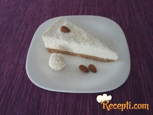 Cheesecake sa kokosom i bademom