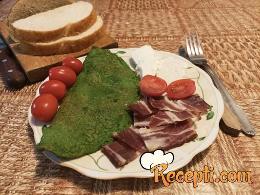 Omlet sa spanaćem