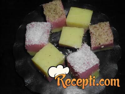 Kocke od griza i pudinga