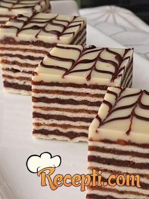 Čoko-nugat rozen kocke