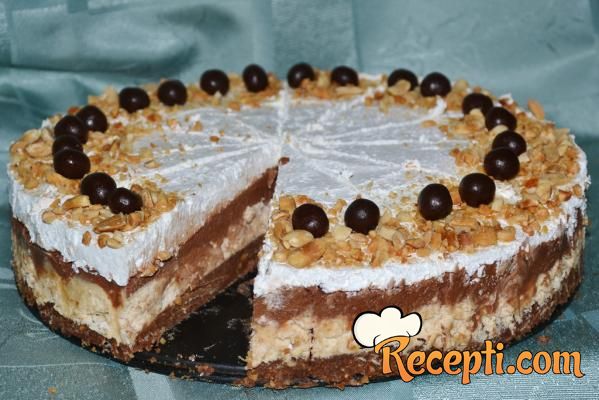 Kikiriki čoko torta