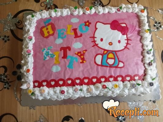 Hello kitty torta (2)