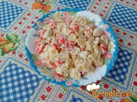 Kremasta testenina sa piletinom