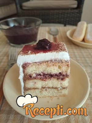 Čoko piškota torta