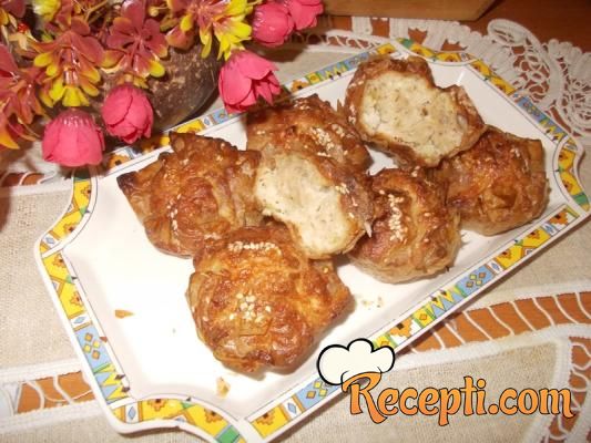 Pitice sa heljdinim korama i  prazilukom