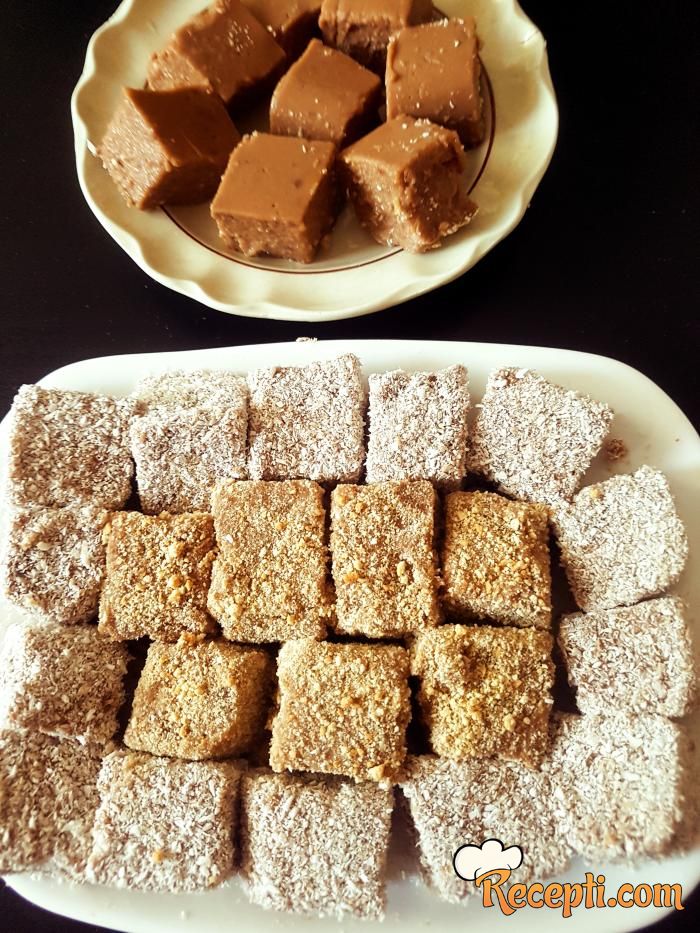 Kocke sa kokosom i plazmom