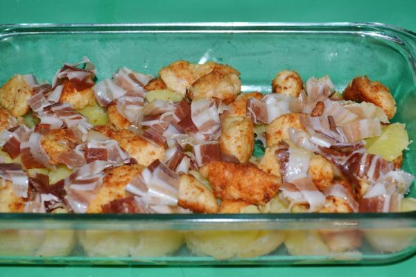 Carbonara krompiri sa piletinom