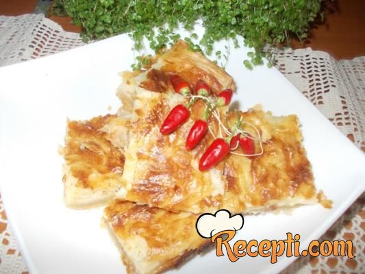 Pita od lisnatog testa