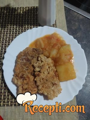 Pohovana piletina sa belancima