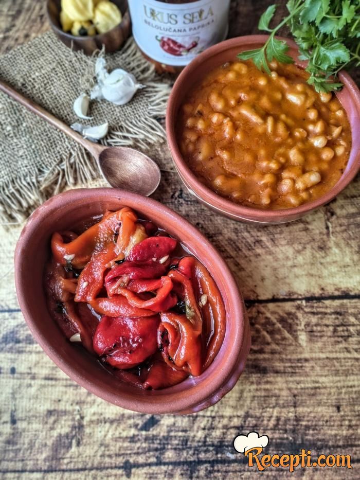 Proprženi pasulj (od jučerašnjeg pasulja)