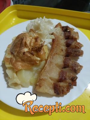 Zapečeni krompir sa slaninom