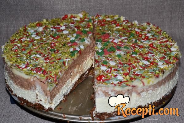Sladoled torta sa čokoladnim kremama