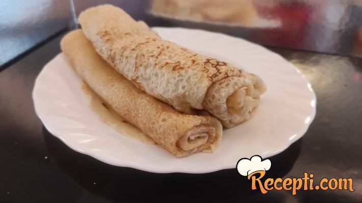 Posne palačinke sa pivom