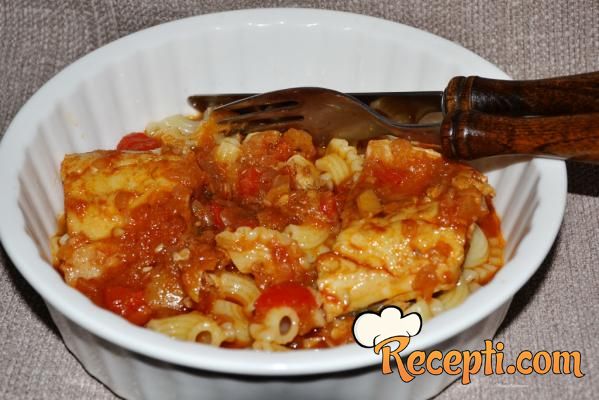 Riblji perkelt od bele morske ribe