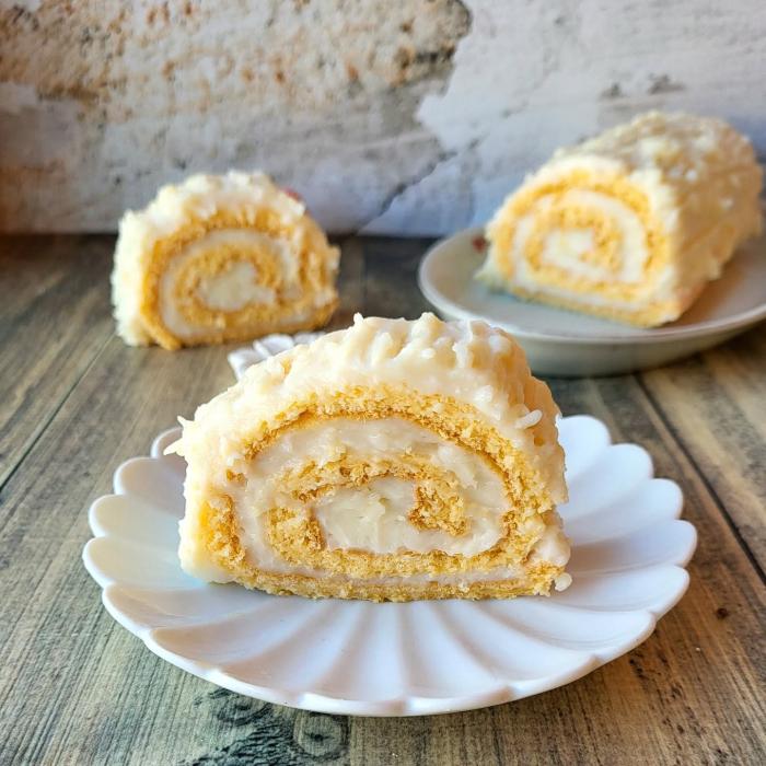 Rolat od patišpanja sa domaćim kremom