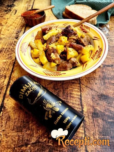 Meso i krompir kao ispod sača