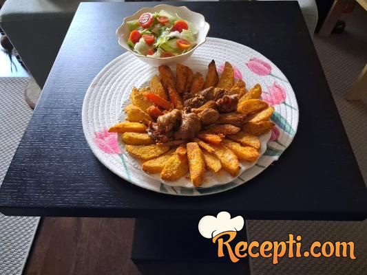 Krompir i pečurke (posno) Krompir i pečurke (posno)