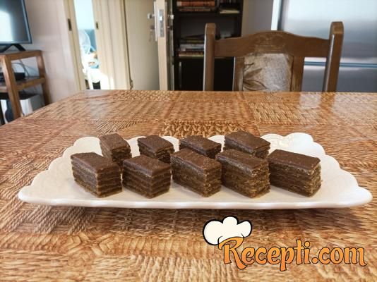 Posne čokoladne štanglice