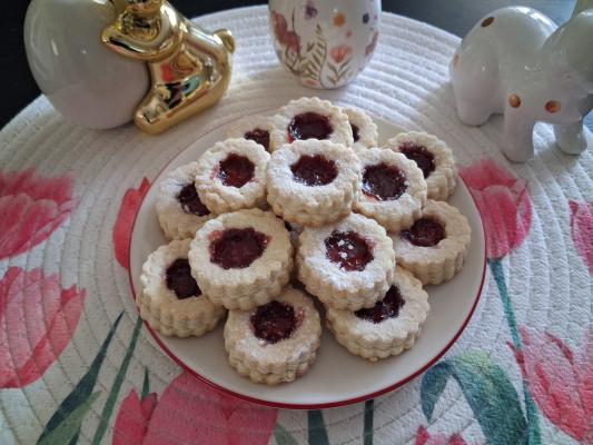 Posni keksići sa džemom