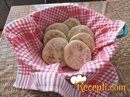 Lepinje iz tiganja - pržene bez ulja