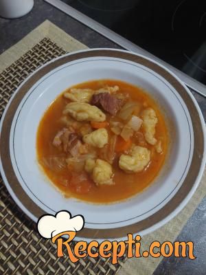 Paprikakraut sa knedlama