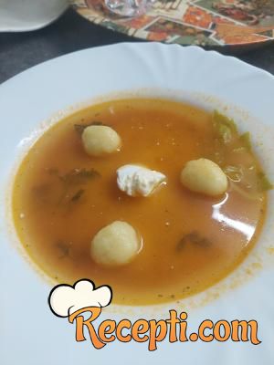 Krompir knedle za supu