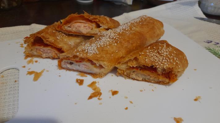 Lisnata losos pita