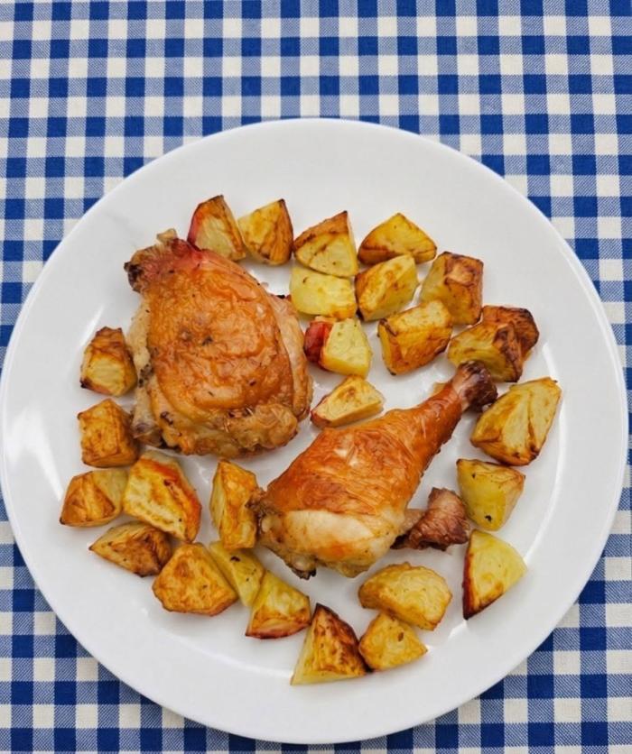 Hrskava piletina sa krompirom iz Airfryer-a (za 25 minuta)