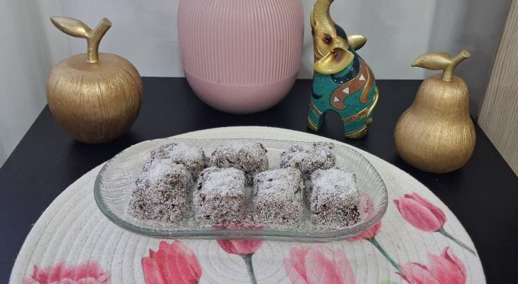Posne puding kocke